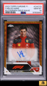 Carlos Sainz 2023 Topps Chrome Formula 1 #CAC-CS Autographs Carlos Sainz 2023 Topps Chrome Formula 1 #CAC-CS Autographs
