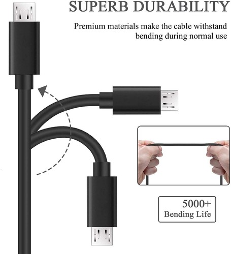 3/6ft Micro USB Fast Charging Cable Cord For Samsung Android Phone Charger - Picture 5 of 18