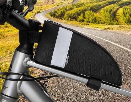 Fahrrad Tasche Rahmentasche Handy Halterung Oberrohrtasche Werkzeug Bike Bag - Bild 4 von 15