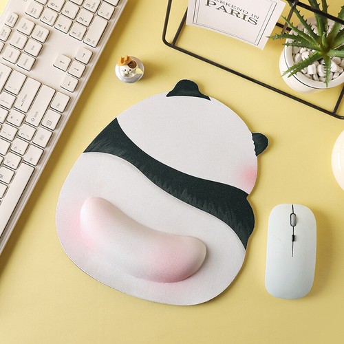 Cute Pink Butt Panda Mouse Pad Silicone Wrist Pad No Slip Office Mouse Hand _r1 - Bild 7 von 13