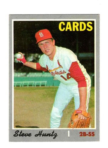 1970 Topps Steve Huntz Cardenales de San Luis #282 - Imagen 1 de 1
