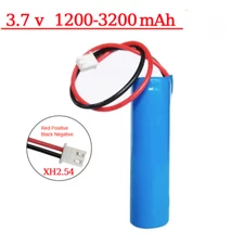 3.7V 1200mAh XH2.54 Rechargeable Battery Accumulator Fishing LED Light Bluetooth