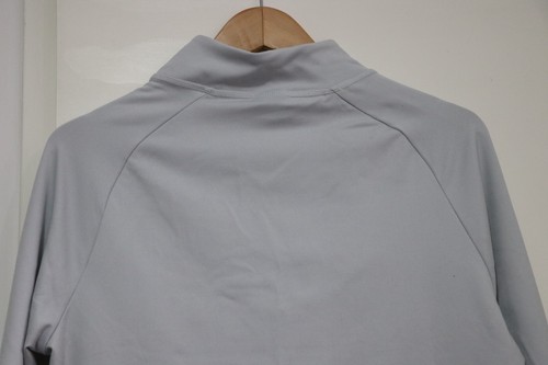 NEW Gymshark Women's 1/4 Zip Top Size XL Light Grey Long Sleeve Gym Training - Picture 6 of 12