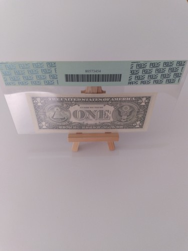 Federal Reserve Note 1985 $1 Fancy Serial # 58955985 PCGS Gem New 65PPQ AWESOME - Picture 4 of 4