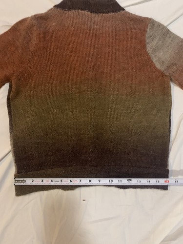 Art & Soul Tie Front 3/4 Sleeves Cardigan Sweater Size Med - Picture 4 of 4