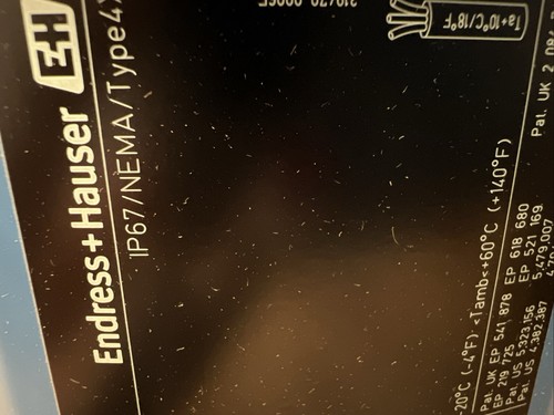 Endress+Hauser PROMAG 50 H / 50H50-UF1B1AA0ABAA Flow Meter w/ PROMAG 50 H - Picture 8 of 11