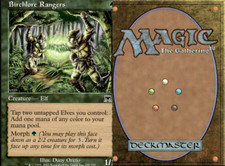 Magic the Gathering -MTG- Birchlore Rangers 