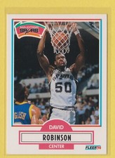 1990-91 Fleer #172 David Robinson FREE SHIPPING