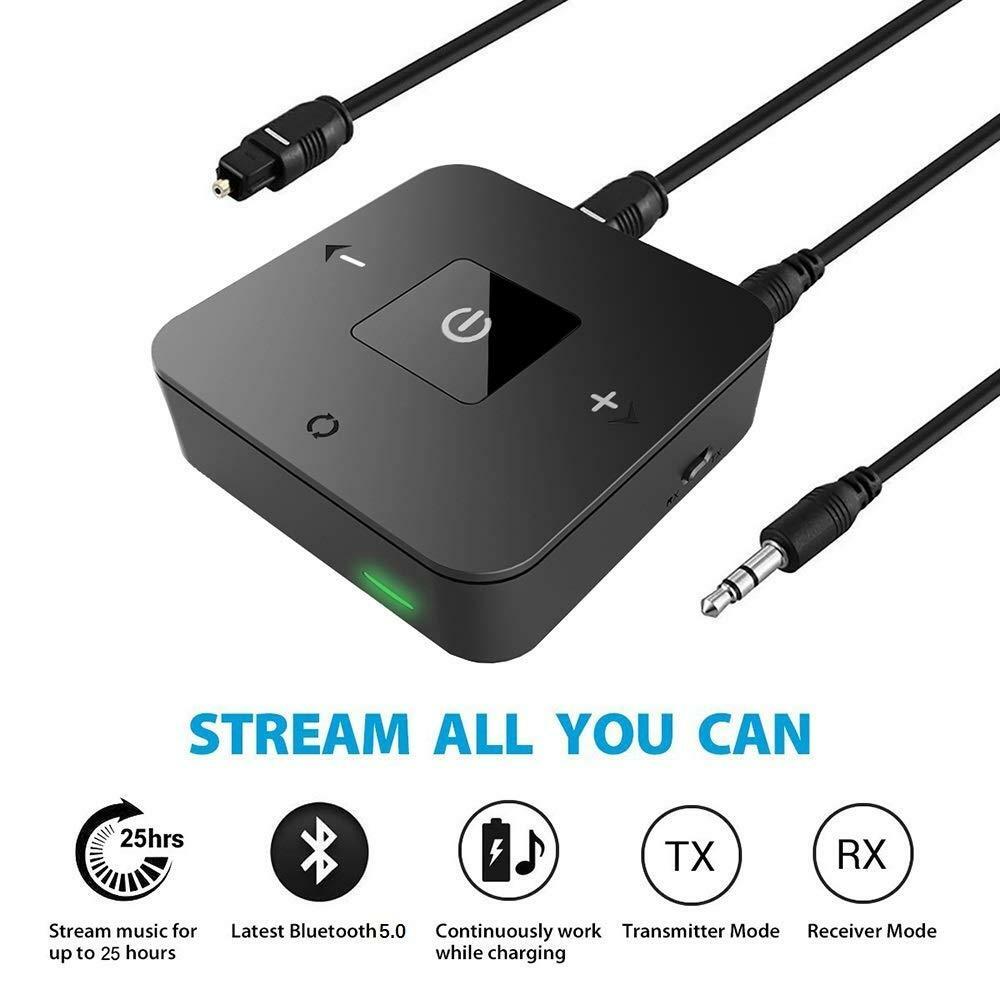 Golvery Bluetooth 5.0 Transmitter Receiver with aptX Low Latency
