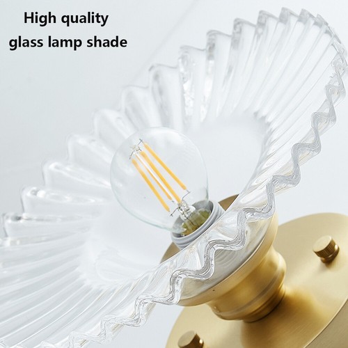 Semi Flush Mount Ceiling Lighting Retro Glass Chandelier Indoor Lighting Fixture - Picture 4 of 10