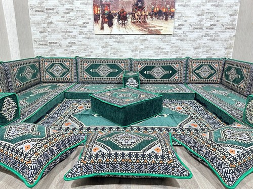 Arabische Ecke Majlis, Sitzkissen, Orientalische Sitzecke, Orientalisches Sofa - Bild 5 von 7