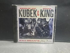 Smokin' Joe Kubek and Bnois King Fat Man's Shine Parlor Audio CD 2015 Good Plus