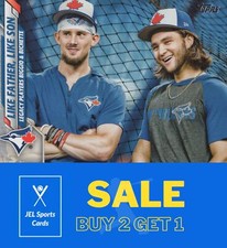2020 Topps Like Father, Like Son #61 (Cavan Biggio/Bo Bichette) CL