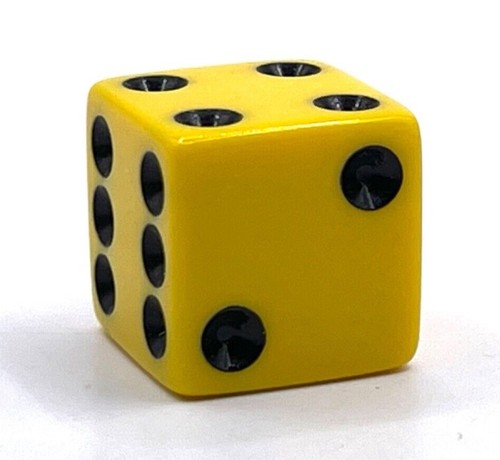 Tenzi Individual Replacement Dice Blue Green Yellow White You Pick One or Many - Bild 6 von 11