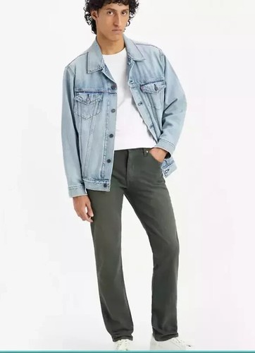 LEVI'S PREMIUM LOTE 511 SLIM STRETCH, VERDE OSCURO, tinte para prendas de vestir de algas - Imagen 2 de 3