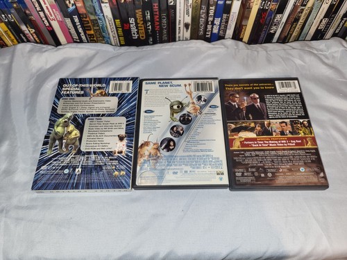 Men In Black 1, 2, & 3 Trilogy DVD Lot Will Smith, Tommy Lee Jones Lot of 3 - Picture 2 of 8