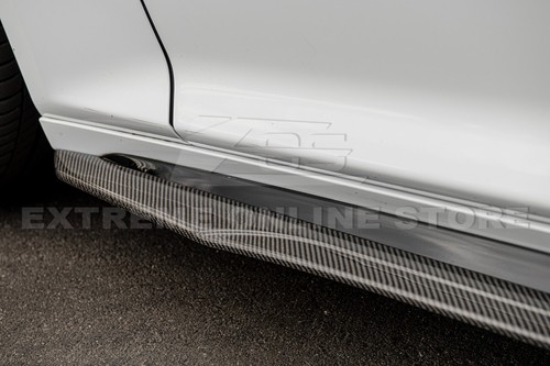 For 20-24 Cadillac CT5-V | Blackwing CARBON FIBER Front Splitter & Side Skirts - Picture 19 of 23