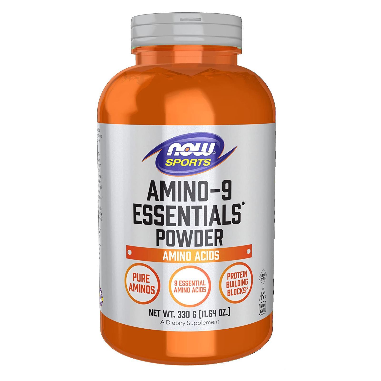 Порошок NOW FOODS Amino-9 Essentials, 330 г