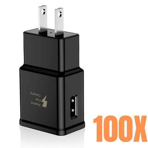 Lot For Samsung S10 S9 Note 8 9 Adaptive Fast Charging USB Wall Charger Adapter - Picture 17 of 24