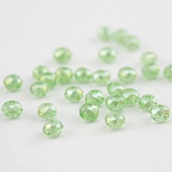 Wholesale Faceted Rondelle Crystal Glass Beads Loose DIY Beads Size:4/6/8/10mm - Picture 14 of 38