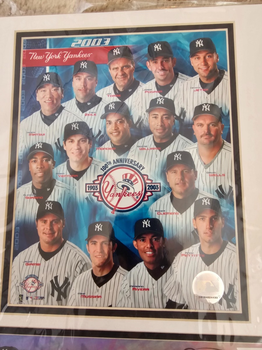 Anniversary 100th Yankees Roger York New Clemens ロジャー