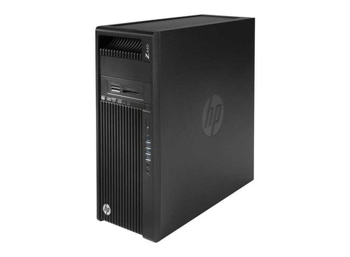 HP Z440 Tower Xeon E5-1650 3.60GHz 32GB RAM 512GB SSD Quadro Win 10 - Afbeelding 1 van 3
