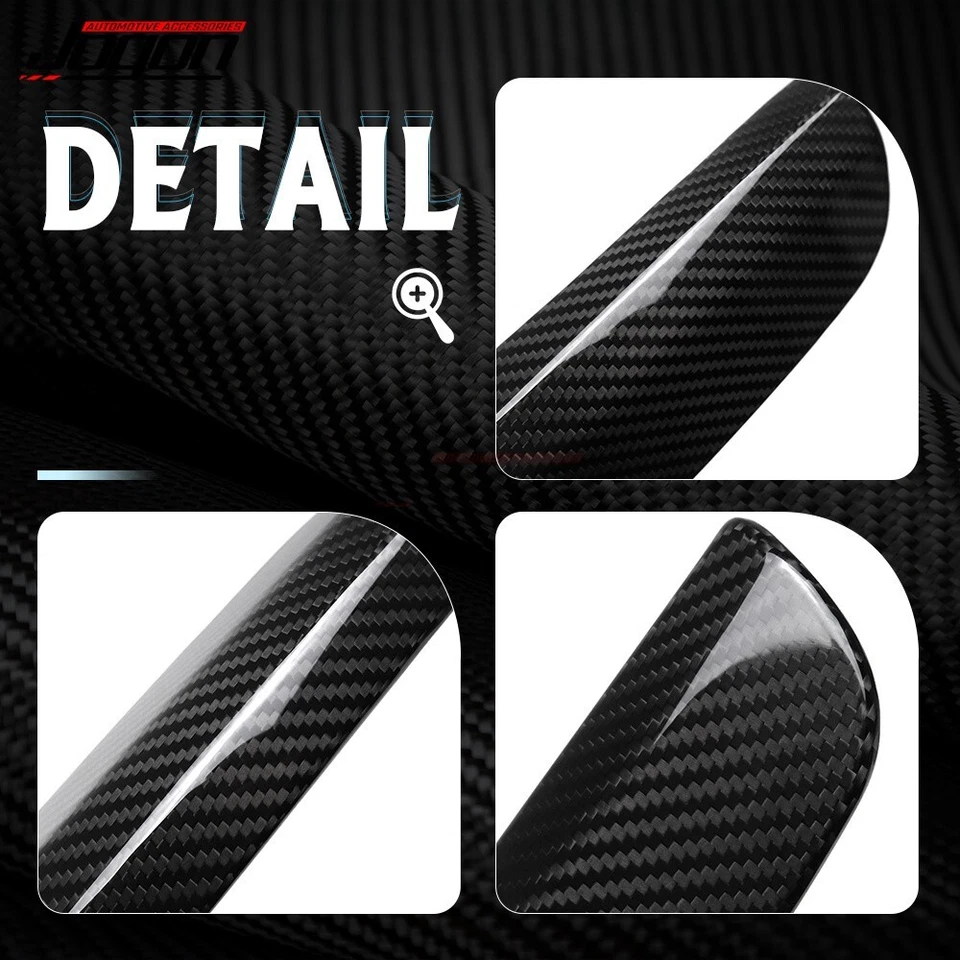 Tapicería interior asiento placa agarre decoración para Lotus Emira V6 2022-24 fibra de carbono seca Foto 3 de 4