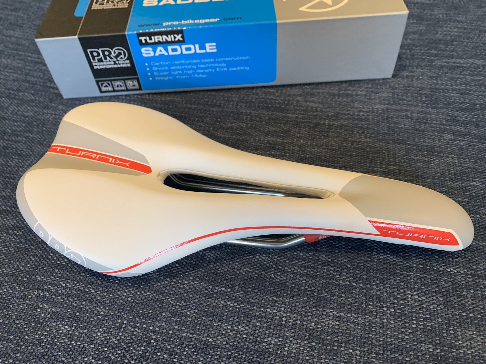 PRO Turnix TI AF Saddle 132mm PRO Turnix TI AF Saddle 132mm