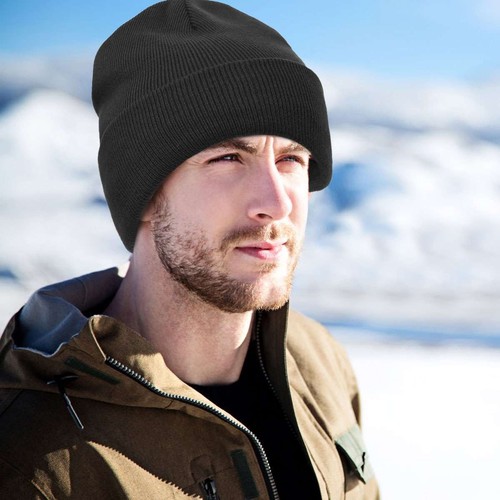 Cappello unisex foderato in raso maglia berretto acrilico morbido caldo antistatico maglia berretto - Foto 4 di 17