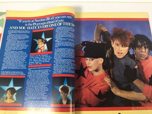 Smash Hits magazine 24th Nov - 7th Dec 1983 Front Cover Jim Kerr Simple Minds - Picture 7 of 12