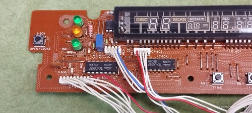 Sony CDP-70 Original Display und Anzeigetafel - Bild 2 von 11