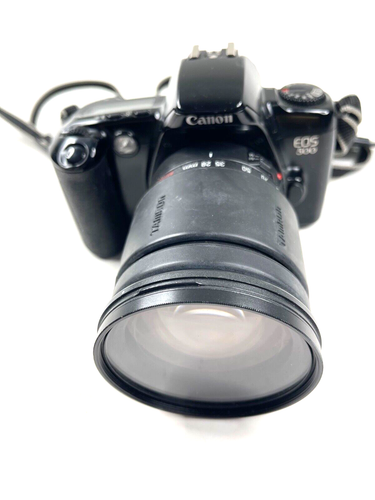 Spiegelreflexkamera Canon EOS 500 schwarz mit Tamron AF 28-200 3.8-5.6 Objektiv - Bild 2 von 8