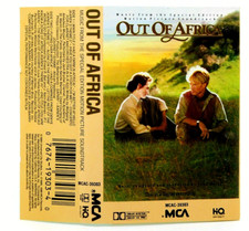 Cassette Out Of Africa Motion Picture Soundtrack 1985 MCA Records MCAC-39303