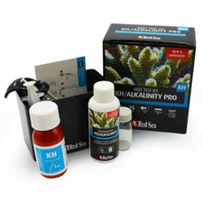 RED SEA ALKALINITY PRO HIGH ACCURACY TITRATION TEST KIT 75 TESTS SALTWATER REEF
