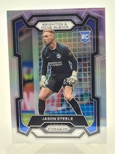 Jason Steele 2023-24 Panini Prizm EPL Rookie Silver #91 Brighton & Hove Albion