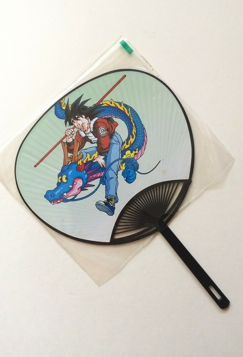 Dragon ball fan Dragon Ball Z Mini Hand Fan - 1990s Shueisha Toei Japanese