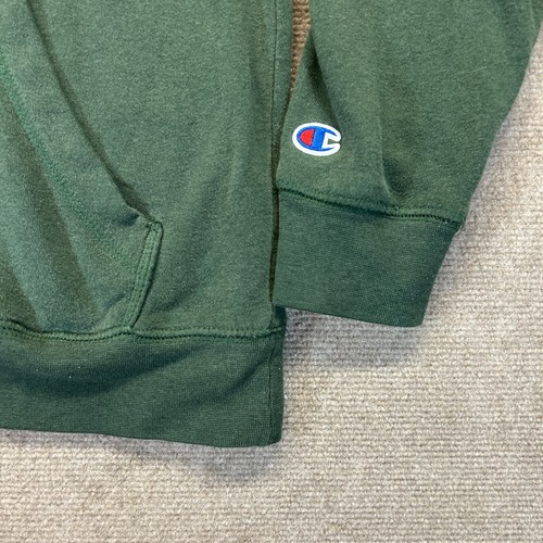 South Florida Bulls Hoodie Men's Medium Green Pullover Champion 60/40 Cotton - Picture 4 of 10