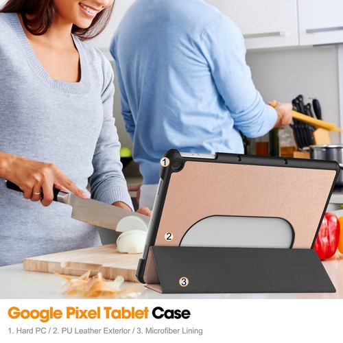 For Google Pixel Tablet 11.0 inch 2023 Shockproof Flip Leather Case Stand Cover - Picture 9 of 16