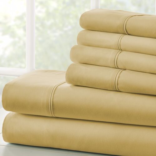 6PC Bed Sheets Super Soft Luxury by Kaycie Gray - Picture 7 of 29