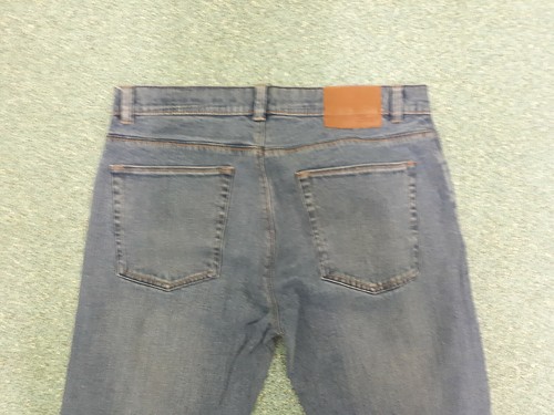 TU Straight Waist 34" Leg 32" Faded Medium Blue Herren Jeans - Bild 4 von 4