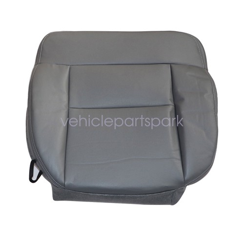 Front Bottom Top Leather Seat Cover Gray 04-2008 For Ford F150 Lariat Super Cab - Foto 68 di 102
