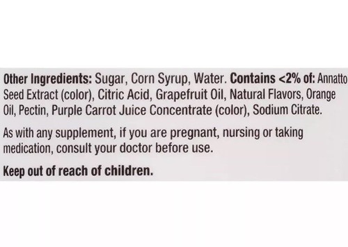 45 Emergen-C Orange Tangerine Raspberry Gummies Immune Sup Vitamin C B ZINC 1/24 - Picture 9 of 11