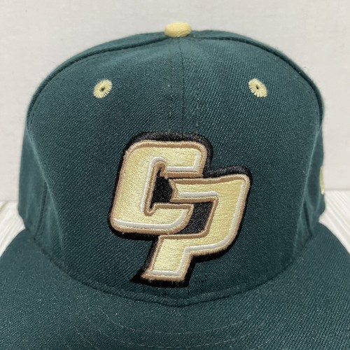 Cal Poly Mustangs Hat Cap New Era 7 1/8 59Fifty Fitted NCAA Baseball USA Made - Picture 2 of 10