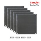 PVC DUST CLEANER PC COOLER FAN FILTER COVER COMPUTER MESH 80 90 120 140MM 5PCS