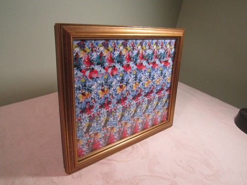 Magic Eye 3D ""Bunny Slope"" sci incorniciato stampa immagine arte a colori - Foto 2 di 10