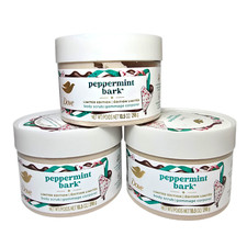 Dove 3pc Exfoliating Body Scrub Women Peppermint Bark 10.5oz EA Limited Edition