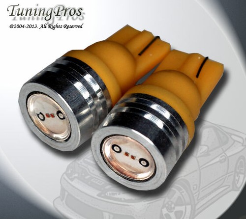 2pc of T10 Wedge LED Dome Light High Power Amber Light Bulb One Pair 175 158 - Picture 2 of 3