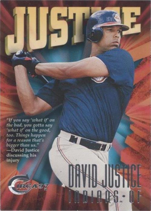 1997 Skybox Circa - David Justice #137 - 1 of 1