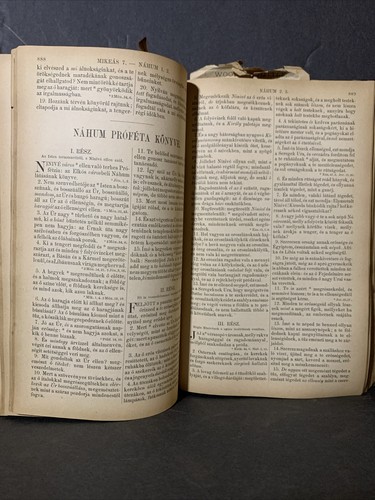 Antike ungarische Bibel von 1885 Szent. - Bild 11 von 11