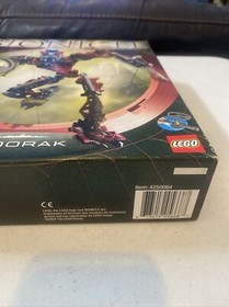 Lego 8756 Bionicle Sidorak BRAND NEW FACTORY SEALED 2004 Minor Creasing+ to Box